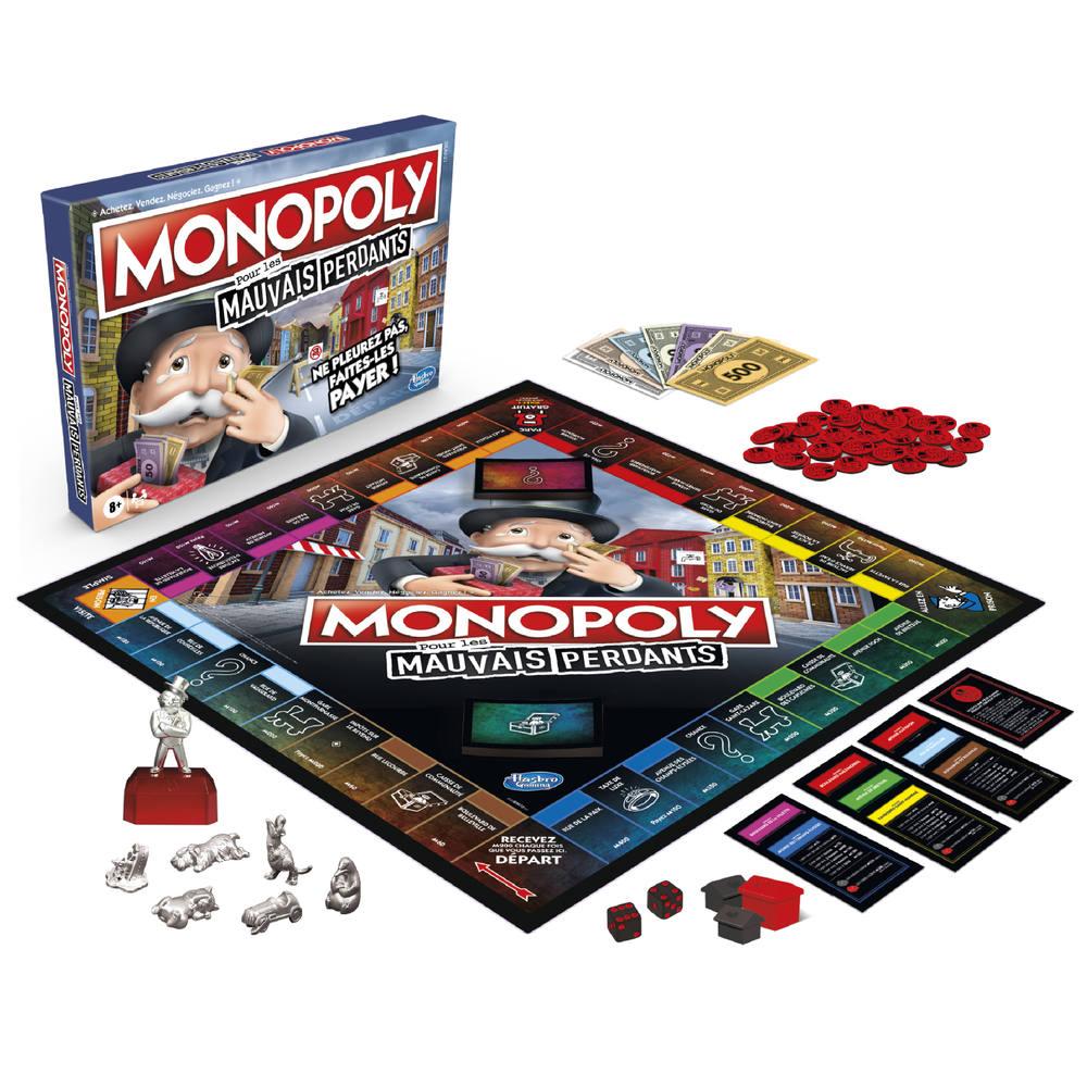 Monopoly pour les mauvais perdants clearance
