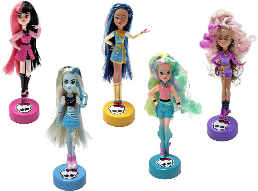 Monster high - poupee stylo, figurines