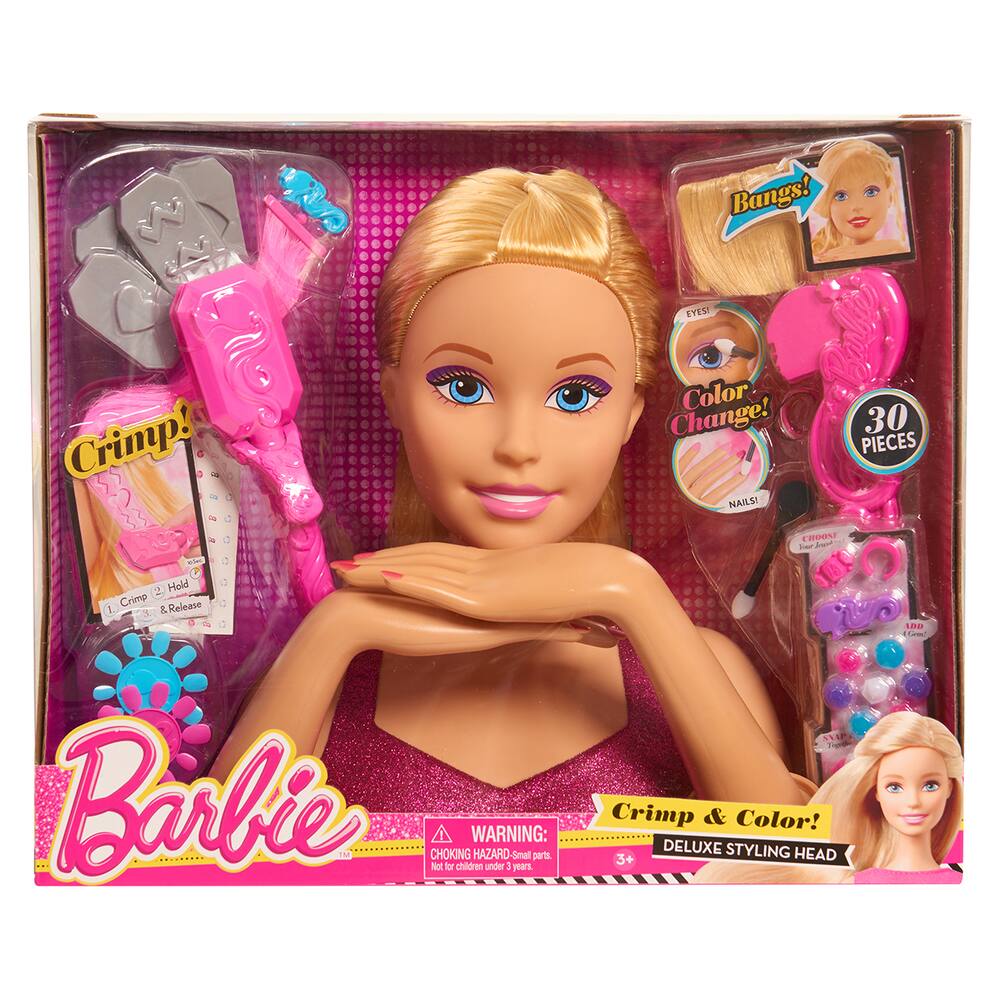 Tête a coiffer barbie