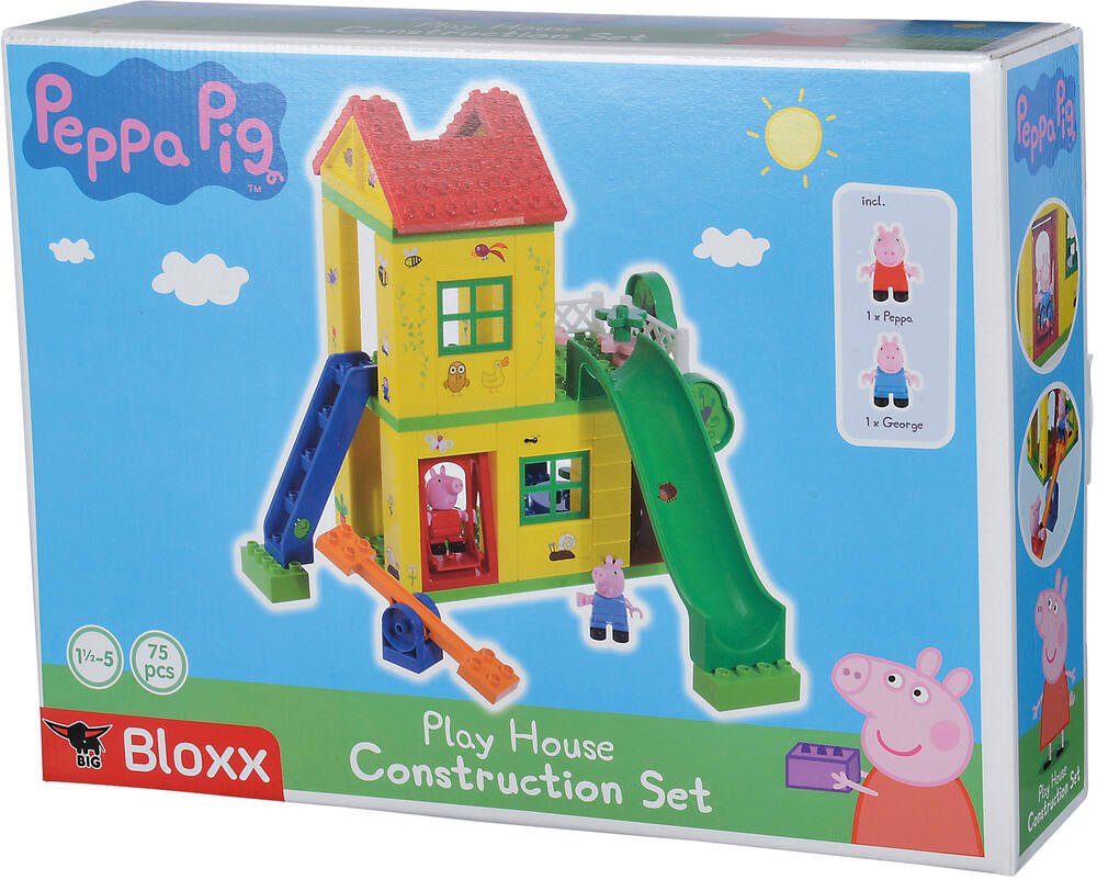Big bloxx peppa pig maison de jeu, jouets 1er age