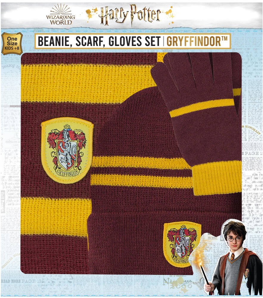 Wizarding World of Harry Potter - Kit Tricot Bonnet Gryffondor