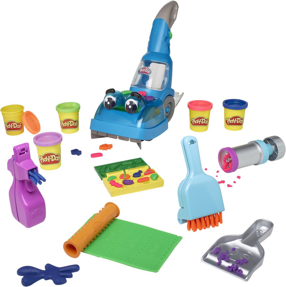 Play-Doh Aspirateur et accessoires avec 5 pots de pâte à modeler