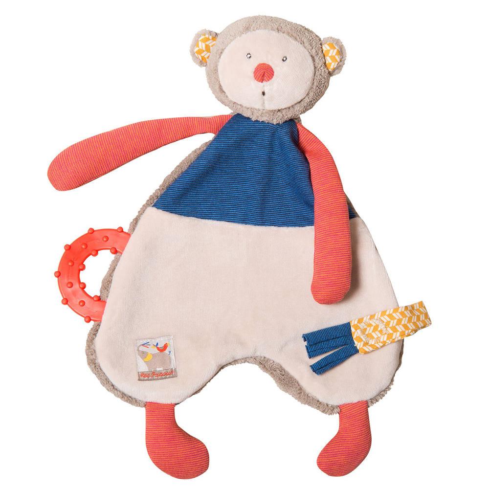 MOULIN ROTY Doudou attache t/étine /él/éphant Les Papoum de