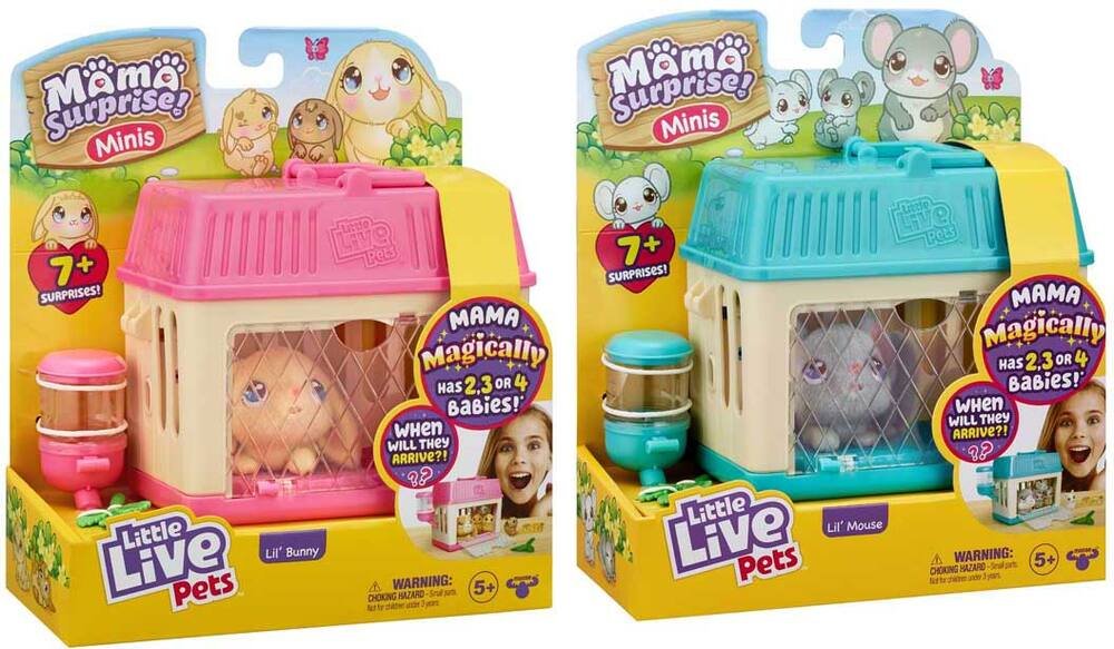 Peluches P'tits Lapins Mama Surprise - Little Live Pets - Moose Toys -  Cdiscount Jeux - Jouets