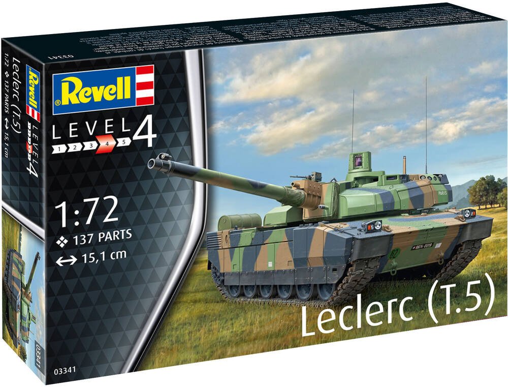 Revell Maquette T.5 - Echelle 1:72 Char Leclerc 