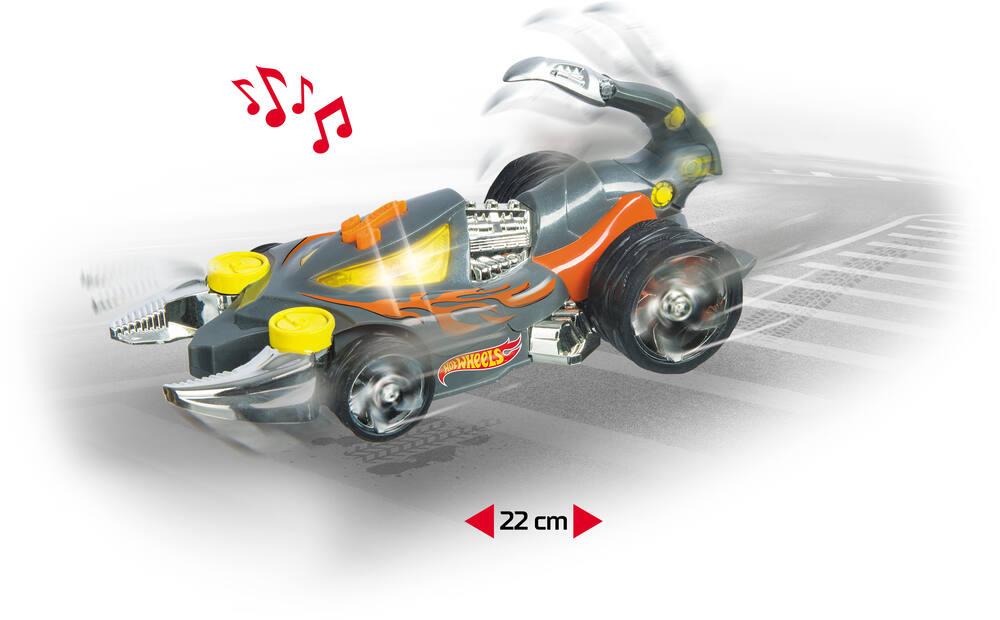 Mondo Motors Hot Wheels Baja Truck, modèle à l'échelle 1:24, jusqu'à 8 km/h de Vitesse, Voiture pour Enfants ref 63823, Couleur Jaune Mondo Motors Hot Wheels Baja Truck, modèle à l'échelle 1:24, jusqu'à 8 km/h de Vitesse, Voiture pour Enfants ref 63823, Couleur Jaune
