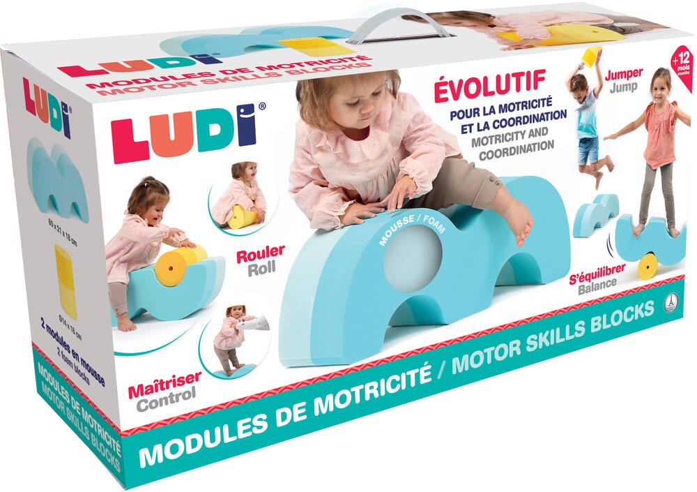 Parcours de motricité avec modules en mousse – Magasin de jouets
