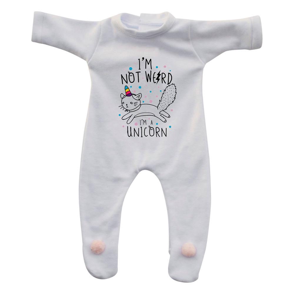 Pyjama Blanc Pour Poupee 38 Cm Poupees Joueclub