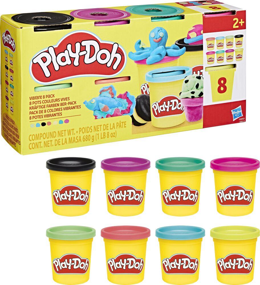 HASBRO - PLAY Doh - Lot De 4 Pots De Pâte A Modeler Coloris Classiques 4x112gr EUR 4,99 - FR