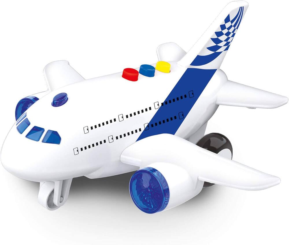 Avion De Chasse European Force – Friction, 26 Cm, Sons Et Lumières Avec Piles Incluses – Dès 3 Ans