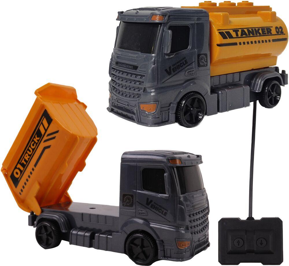 Mondo Camion benne télécommandé 1:24 avec batterie rechargeable (63849) au meilleur prix sur