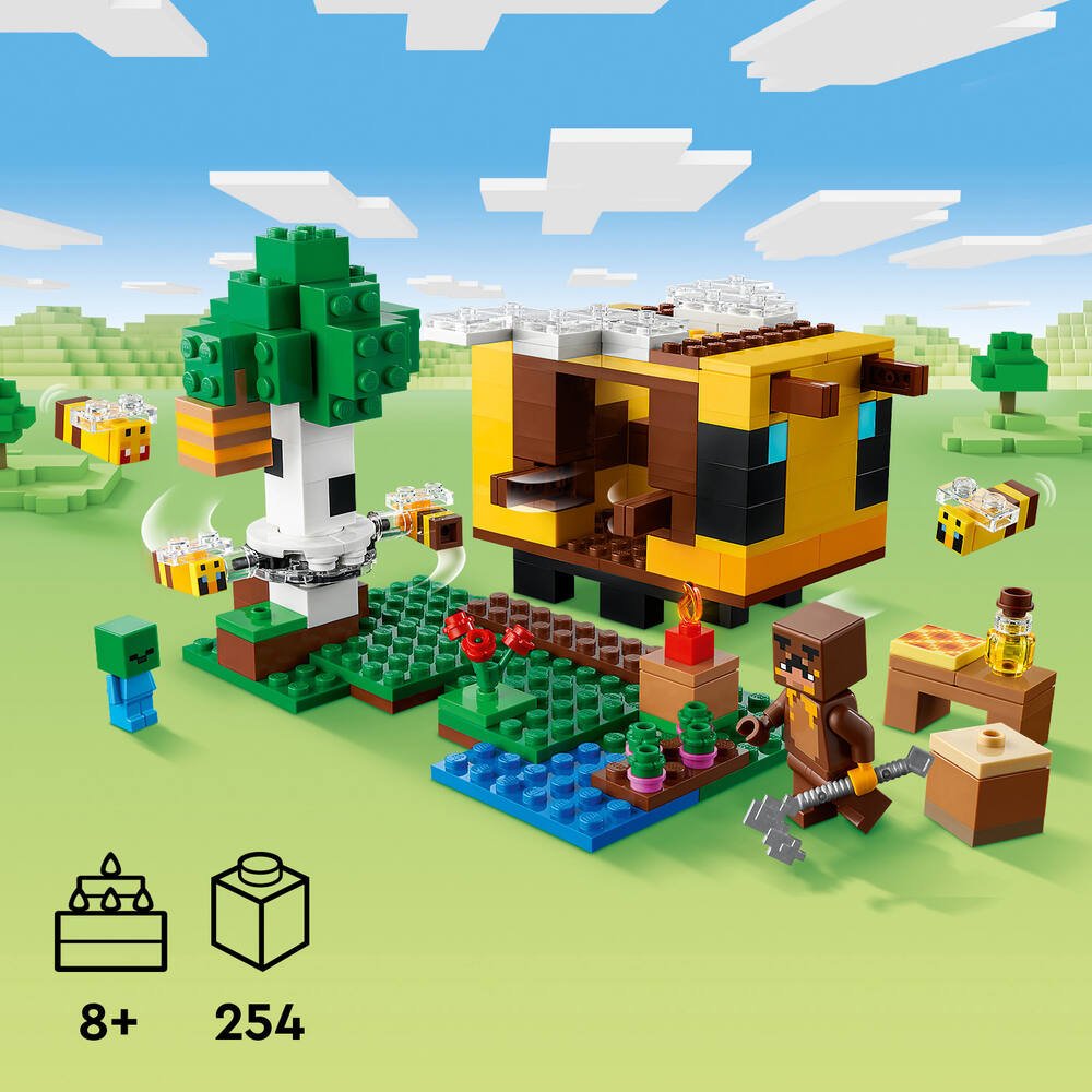 LA CABANE ABEILLE MINECRAFT - LEGO 21241