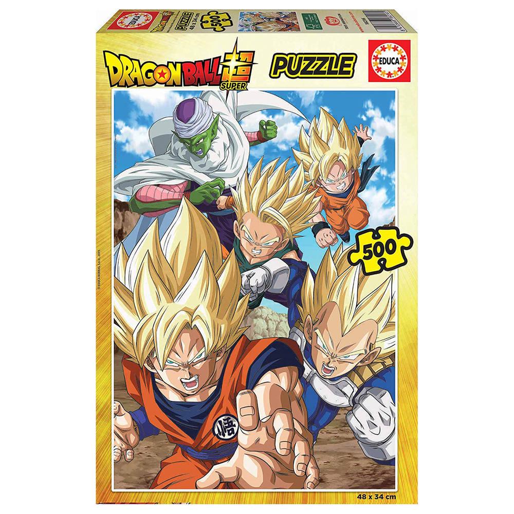 Puzzle 500 Pieces Dragon Ball Puzzle Joueclub