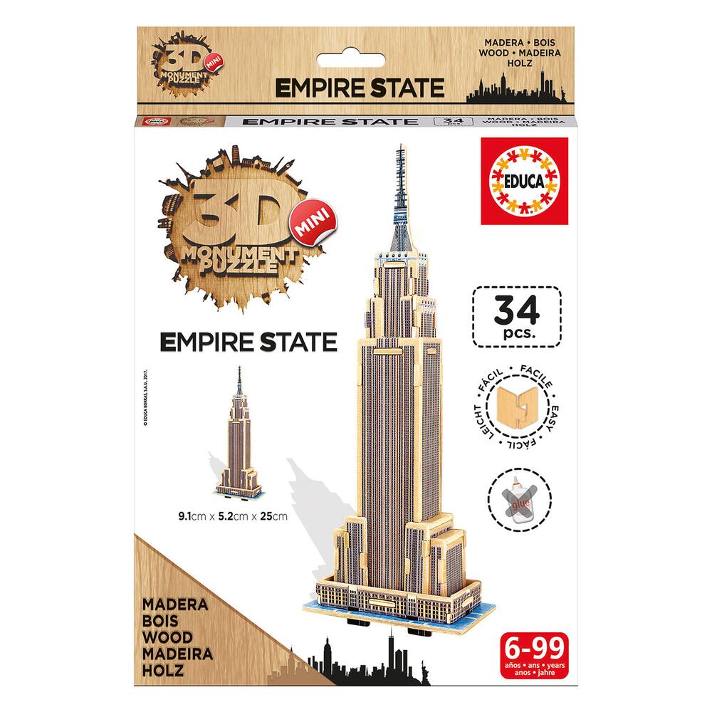 Puzzle 3D - Mini Empire State Building