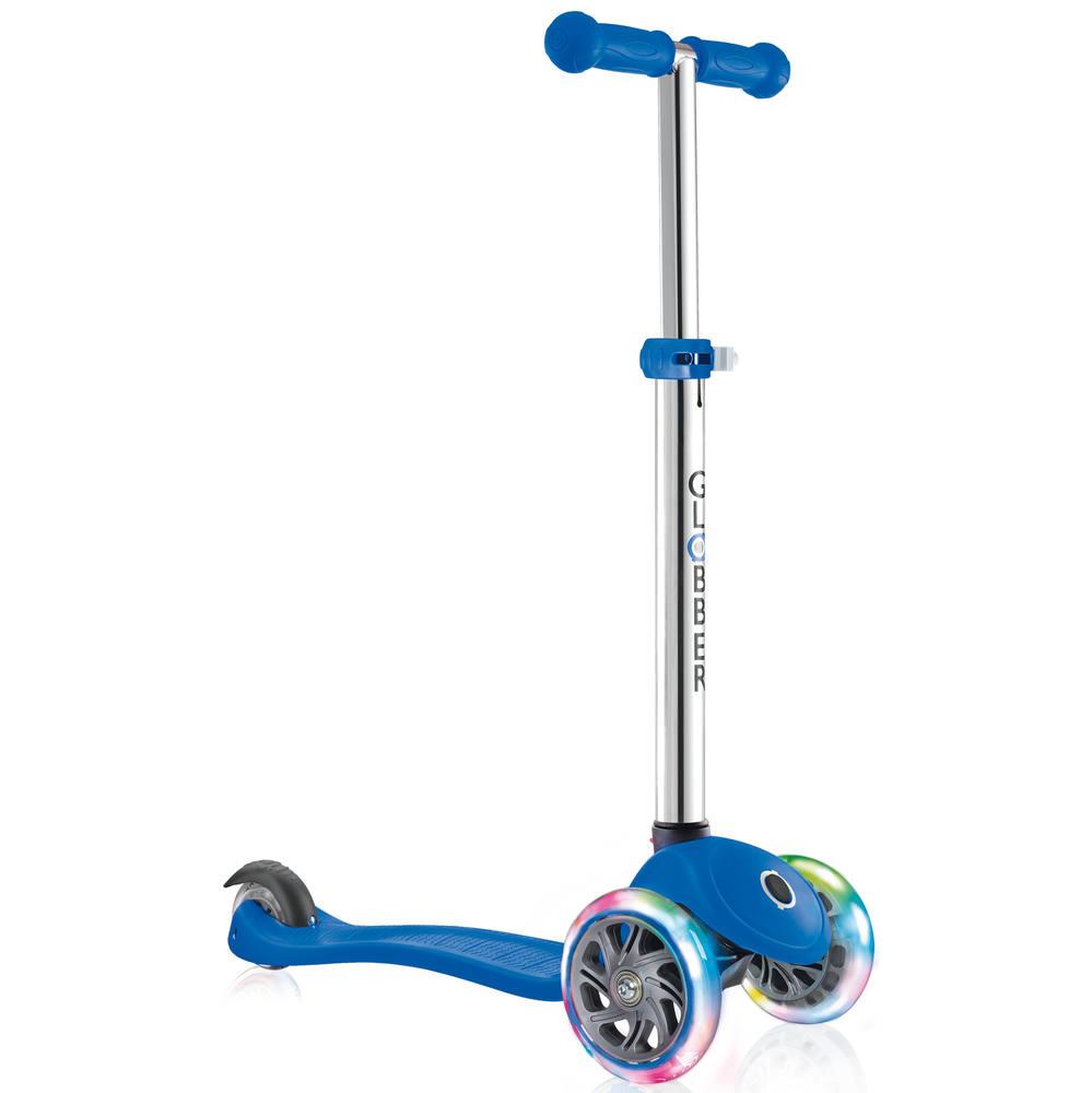 Trottinette Evolutive Primo Lights Avec Roues Lumineuses Bleue Jeux Exterieurs Et Sports Joueclub