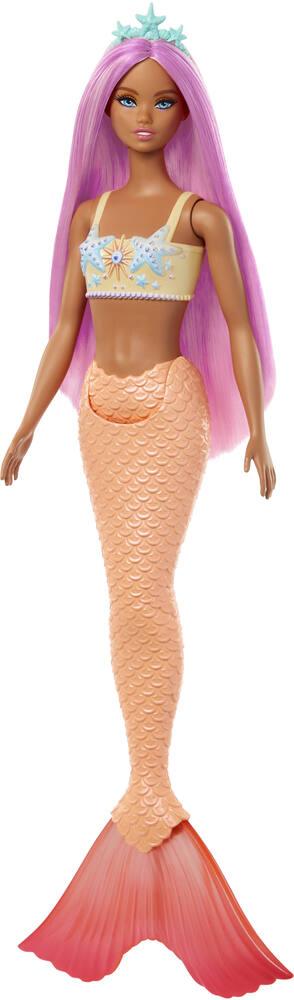Barbie poupee barbie sirene rose poupees joueclub