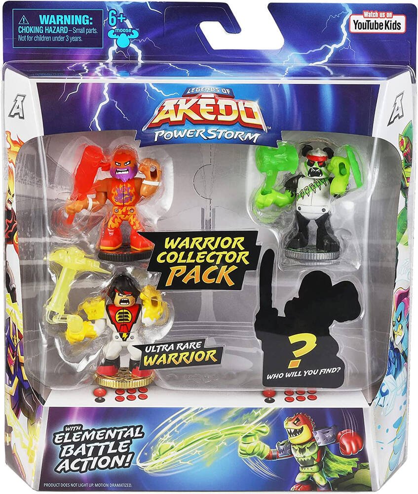 Figurine articulée Akedo Ultimate Arcade Warriors Mini Battle - Votre choix