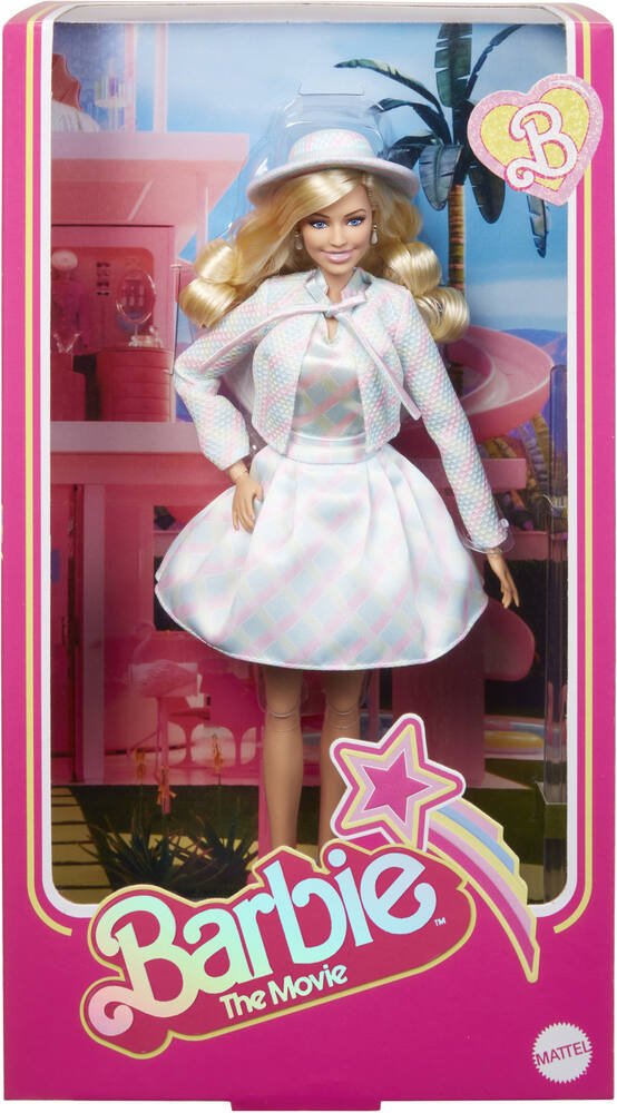 MATTEL Poupée Barbie Le Film - Tenue à carreaux pas cher 
