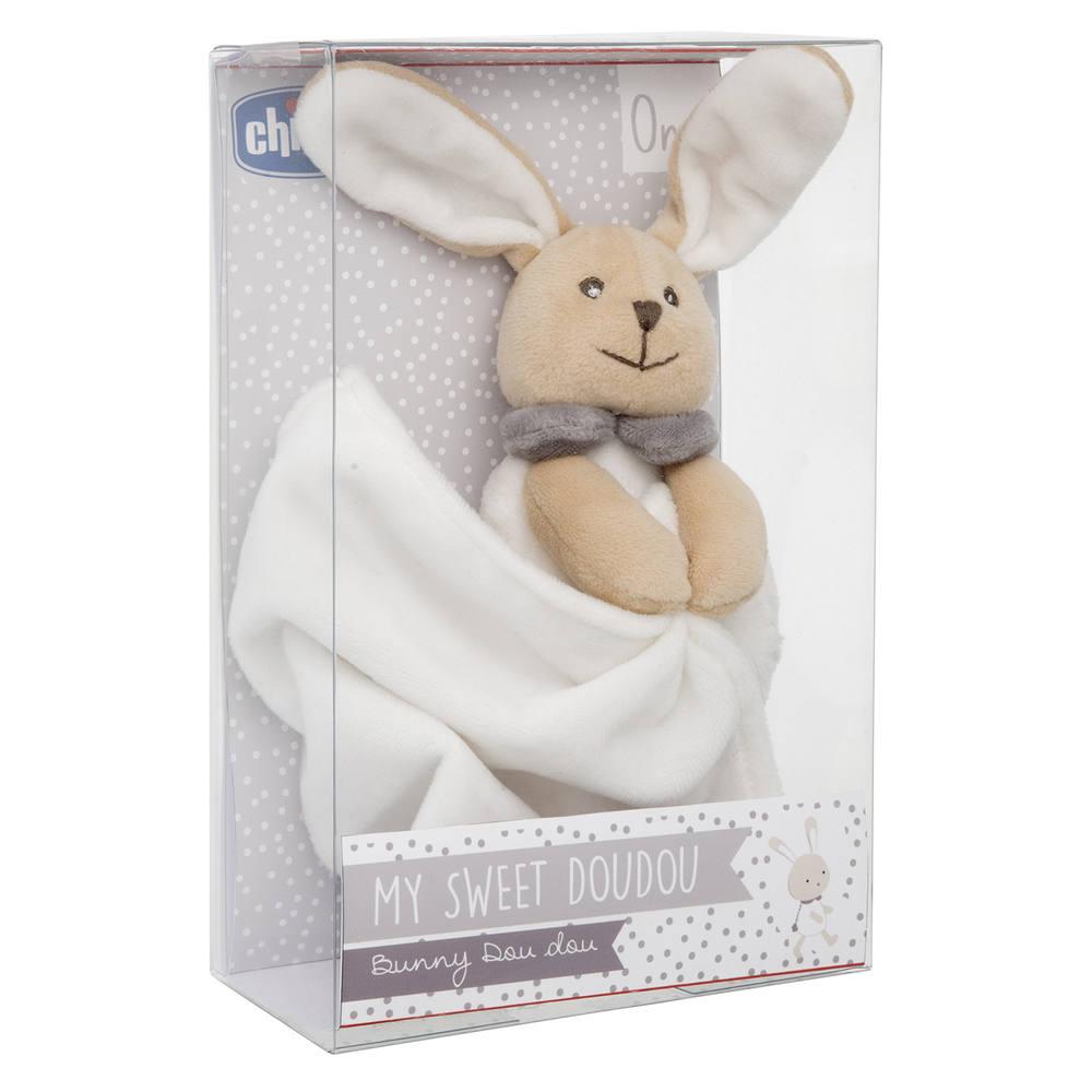 Doudou carré lapin clearance