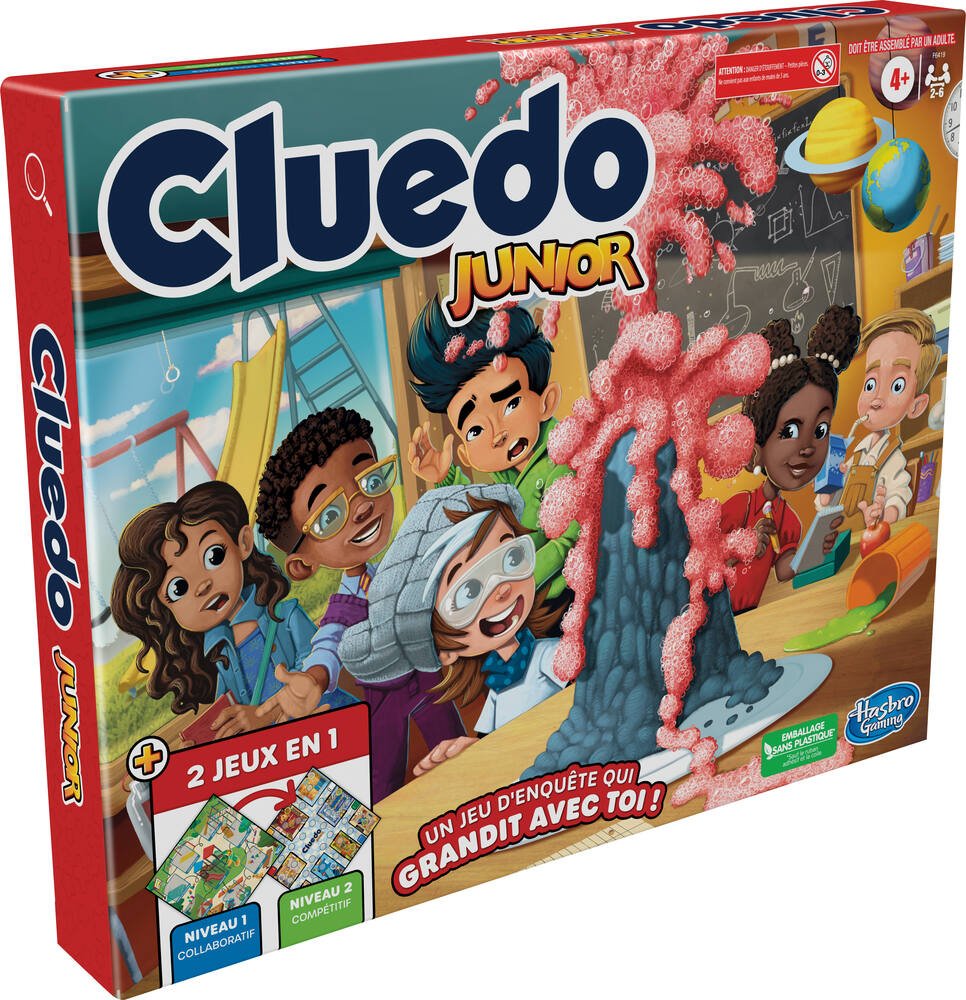 Cluedo Junior : le jeu de plateau idéal pour les enfants à partir de 5 ans  - MesCadeaux