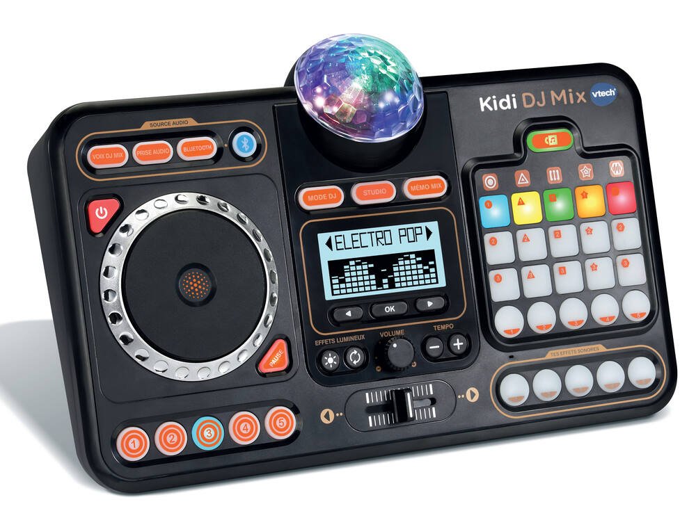 Studio Vtech Kidi DJ Mix Noir - Jeu éducatif musical - Achat & prix