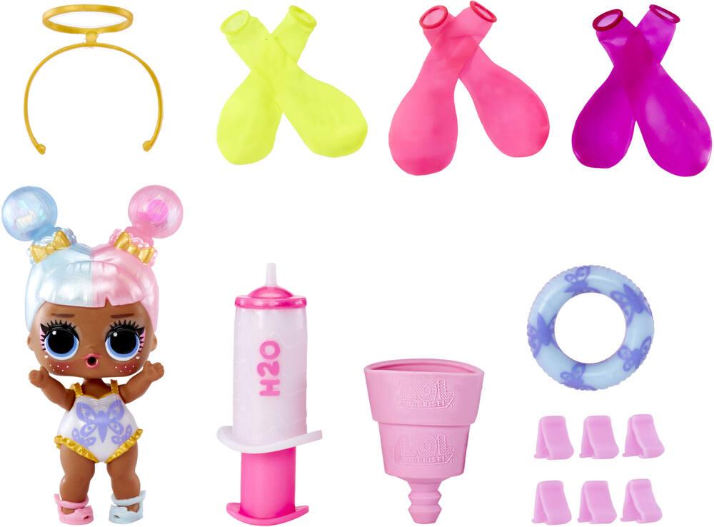 Lol surprise poupee avec ballon a eau 7 5cm poupees jou club