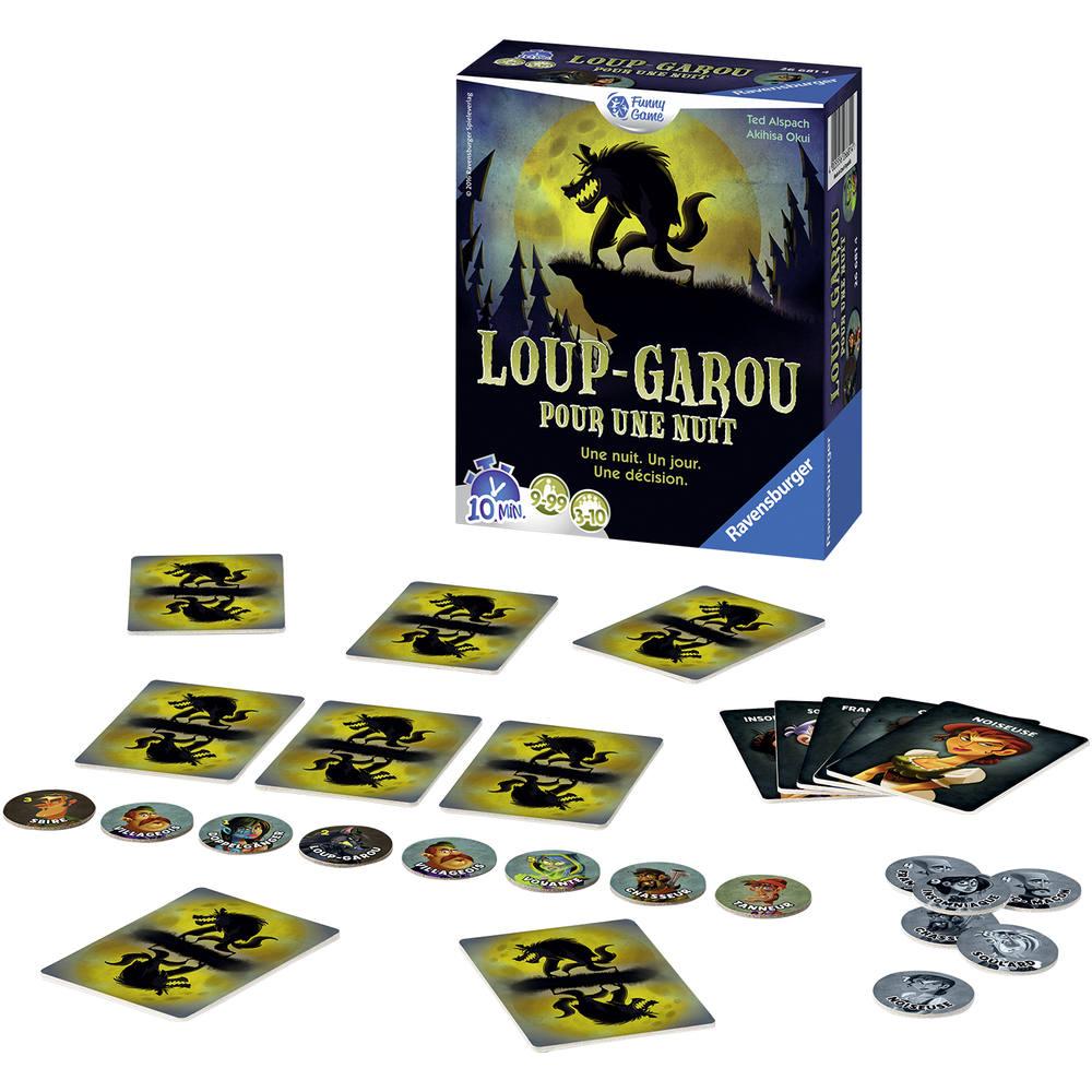 Loup garou pour une nuit | jeux de societe | jouéclub