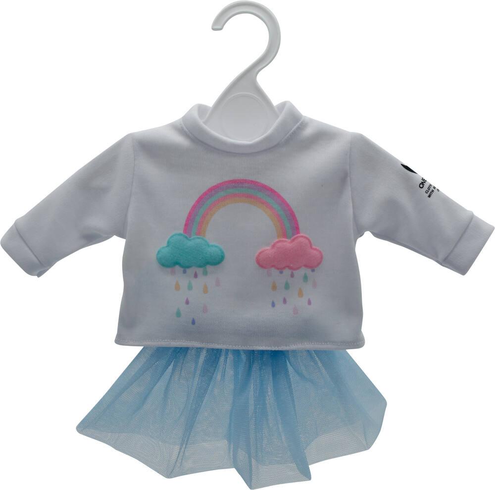 One world one future ensemble pull arc-en-ciel et jupe 38 cm