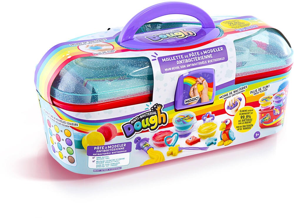 Canal Toys - Kit Burger Pâte a modeler antibactérienne - Élimine ju