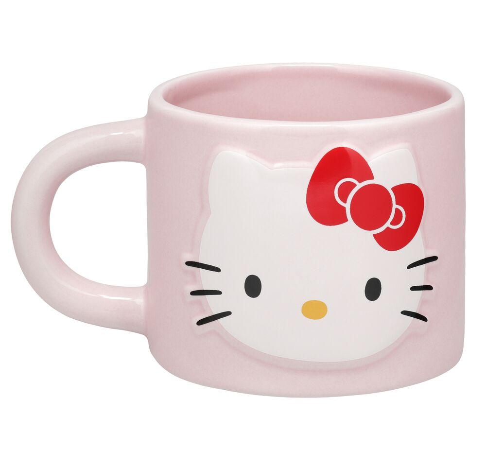 Silver Buffalo Sanrio's Hello Kitty Tasse à Soupe En Céramique Motif Visage Et Pois 700 Ml