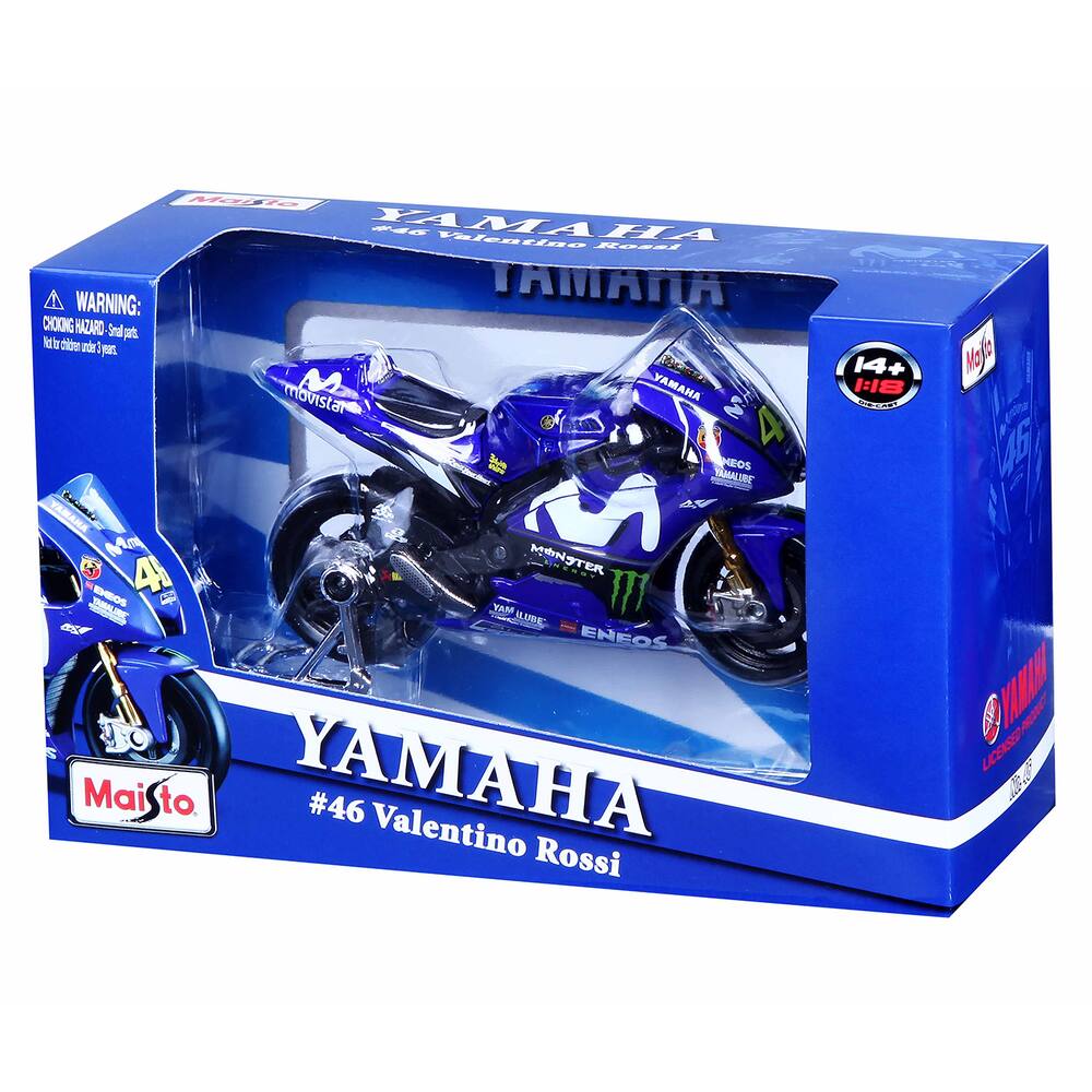 Moto gp racing yamaha - honda - ducati 1/18e