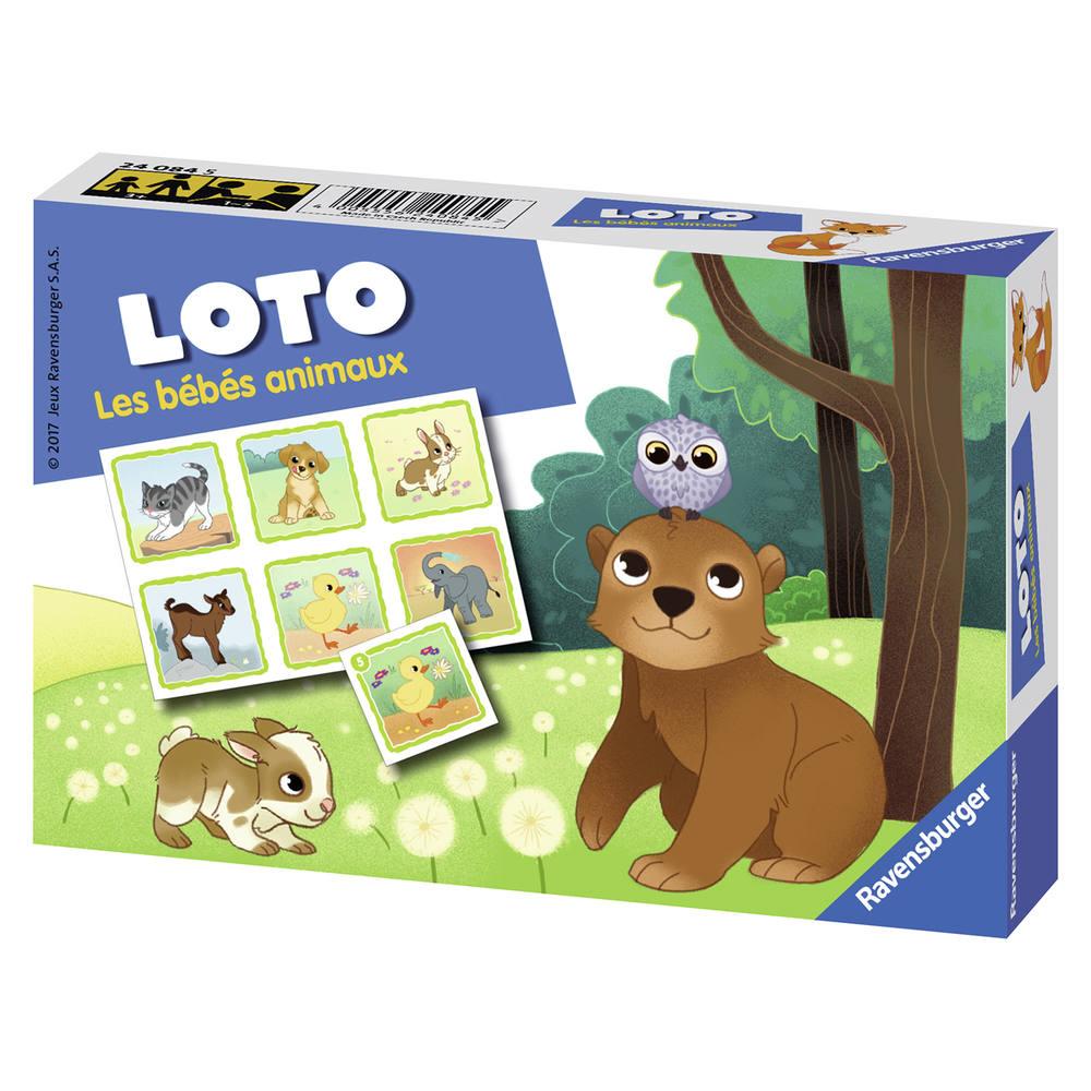 Loto Bebes Animaux Jeux De Societes Joueclub