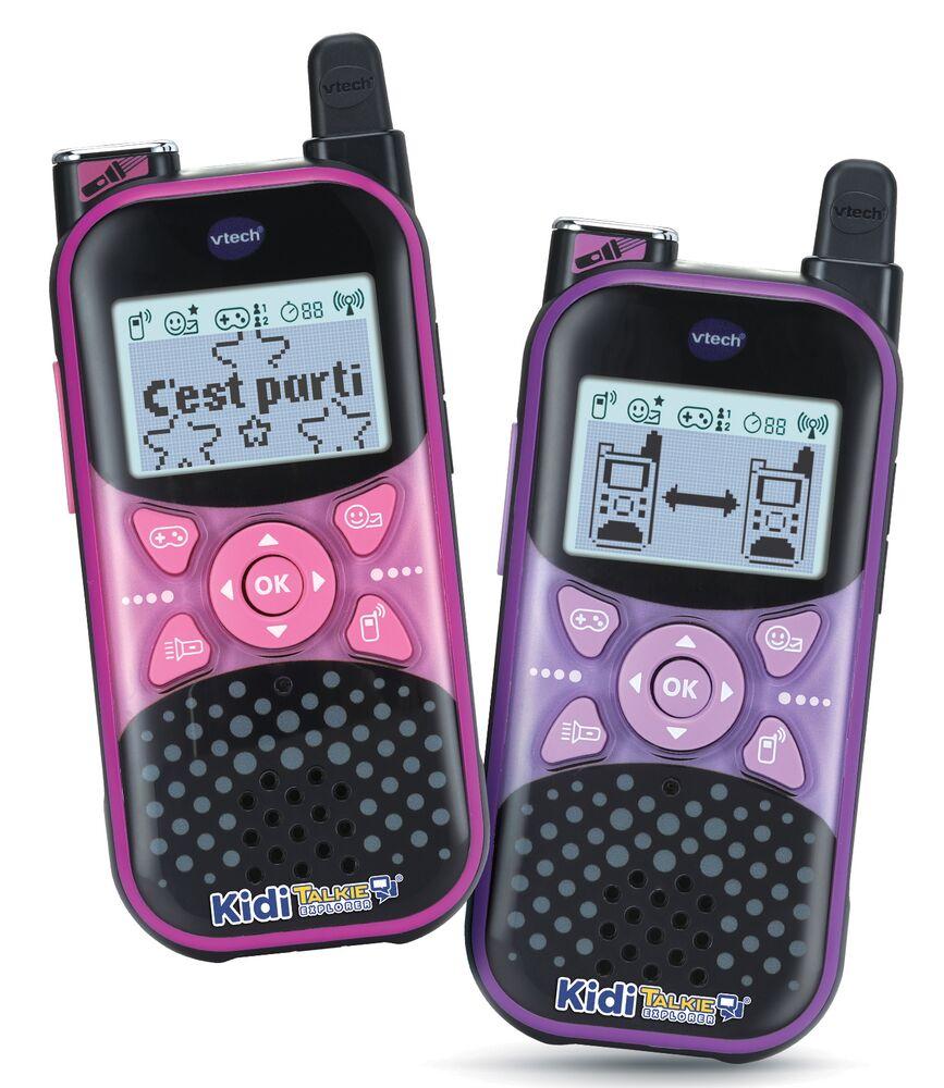 Cadeau Fille 3 4 5 6 7 8 9 10 Ans,Talkie Walkie Enfants Jouets Pour