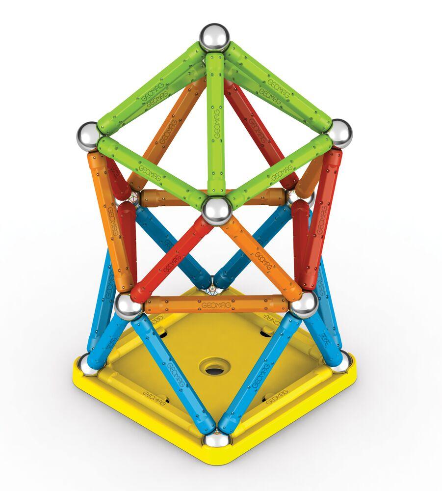 Geomag supercolor recycle 60 pieces jeux de constructions