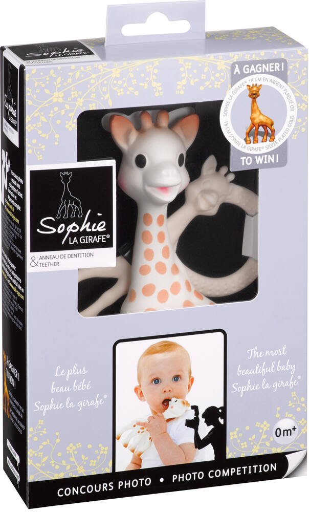 Sophie la girafe - award + anneau de dentition blanc Vulli