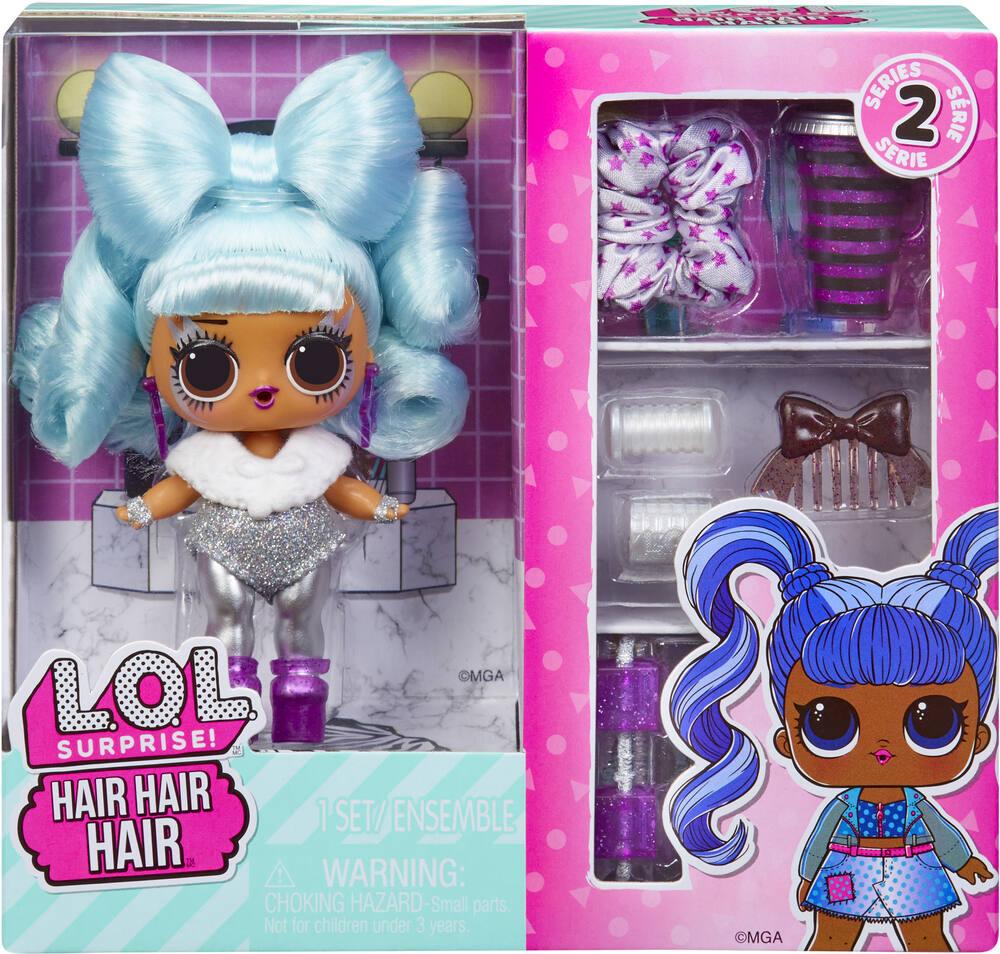 Lol surprise hair hair hair poupee 7 5 cm poupees jou club