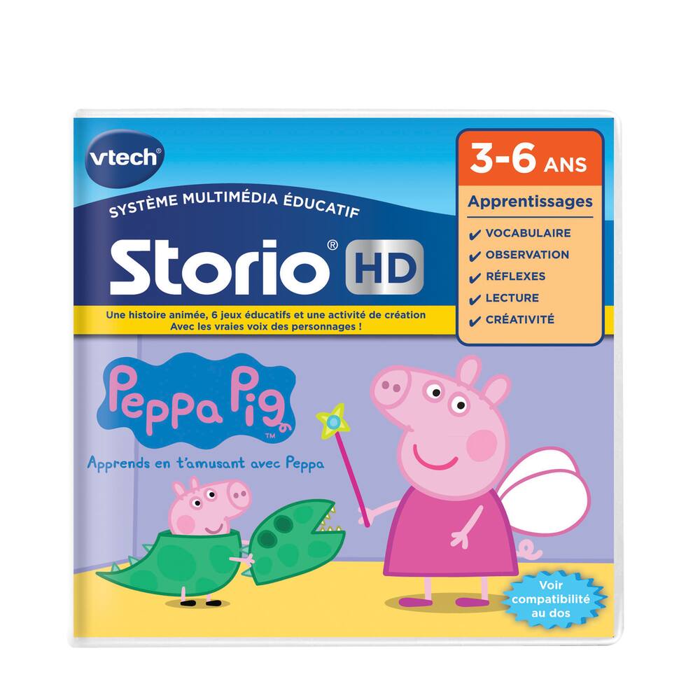 Storio - jeu hd peppa pig, jeux educatifs