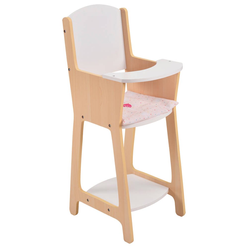 chaise haute bois pour poupon