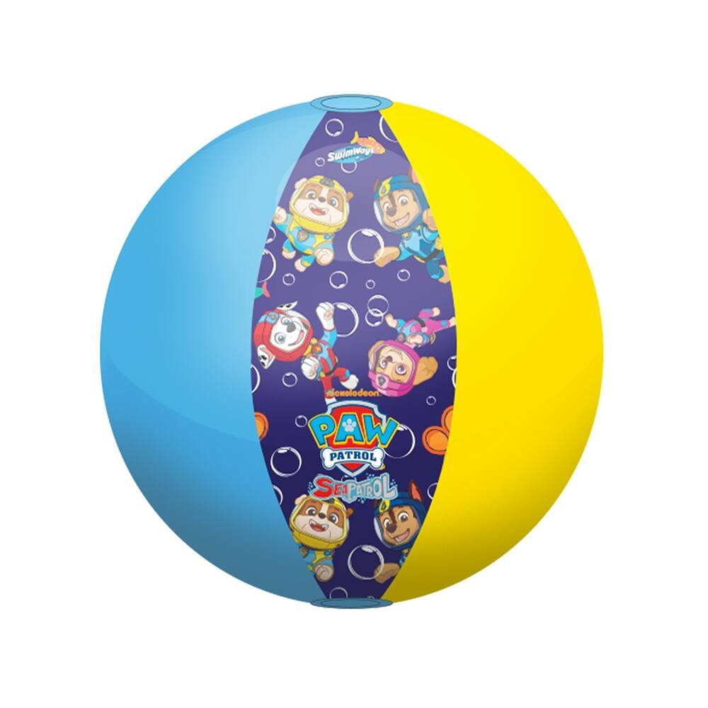 Ballon de plage pat'patrouille swimways, jeux exterieurs et sports