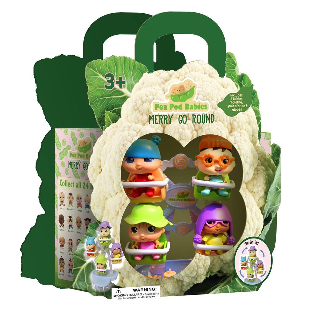Pea Pod Babies Chou Fleur Figurines Jouéclub