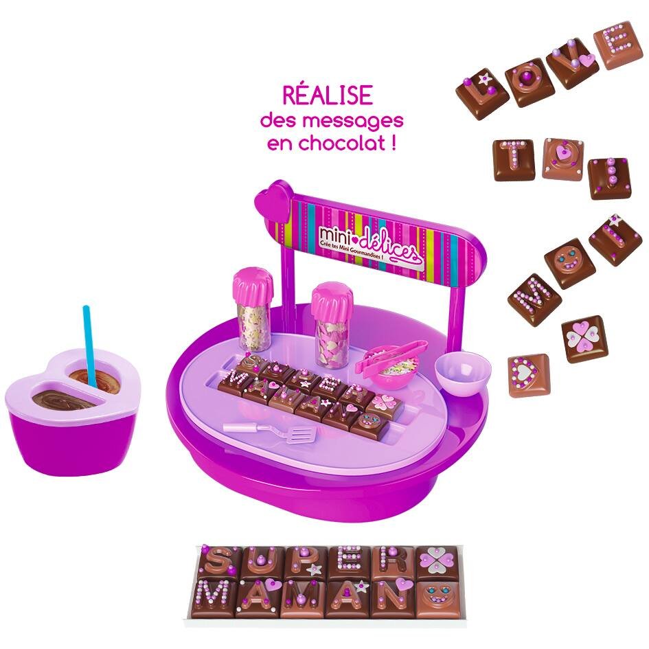Lansay Mini Délices My Chocolate Message Workshop Multicolor