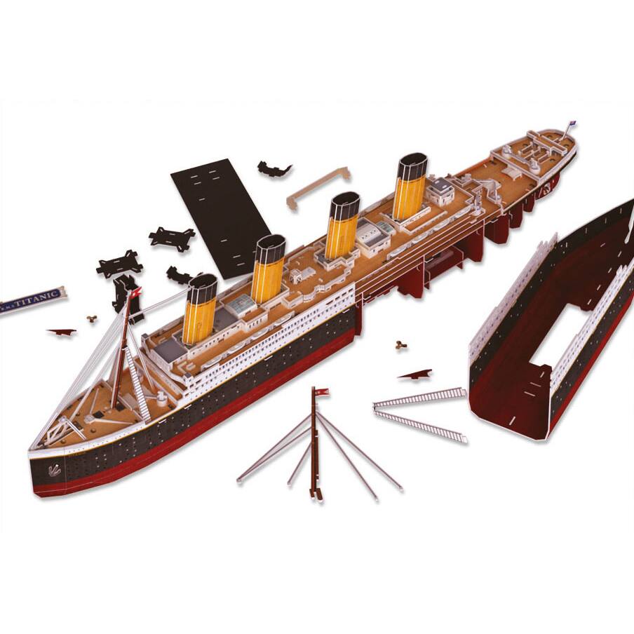Junior Sassi Le Titanic 3D - Puzzle 3D- 9788830305991 à prix pas