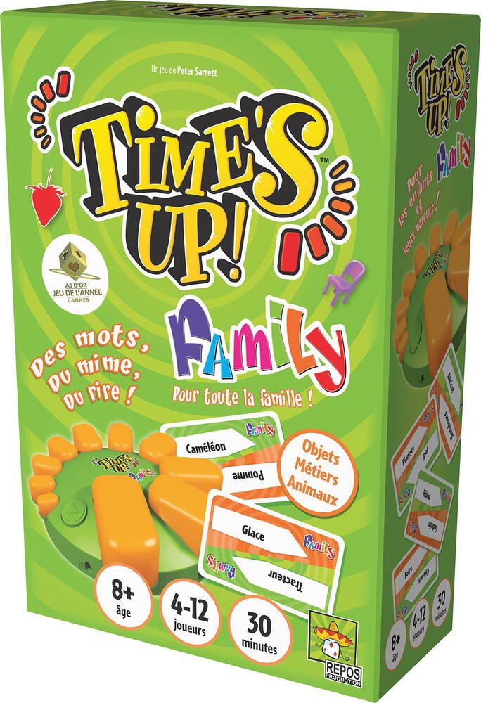 Time's up Family - Asmodée - Pour les 8 ans - Adultes - Jeux de société