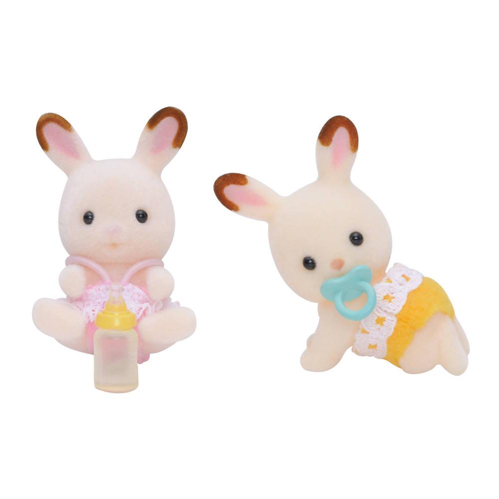Sylvanian jumeaux lapins chocolat clearance