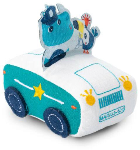 Jouet à Pousser Friction – Voiture Animale En ABS – Pour Bébé Dès 3 Mois – Sensoriel, Motricité Fine