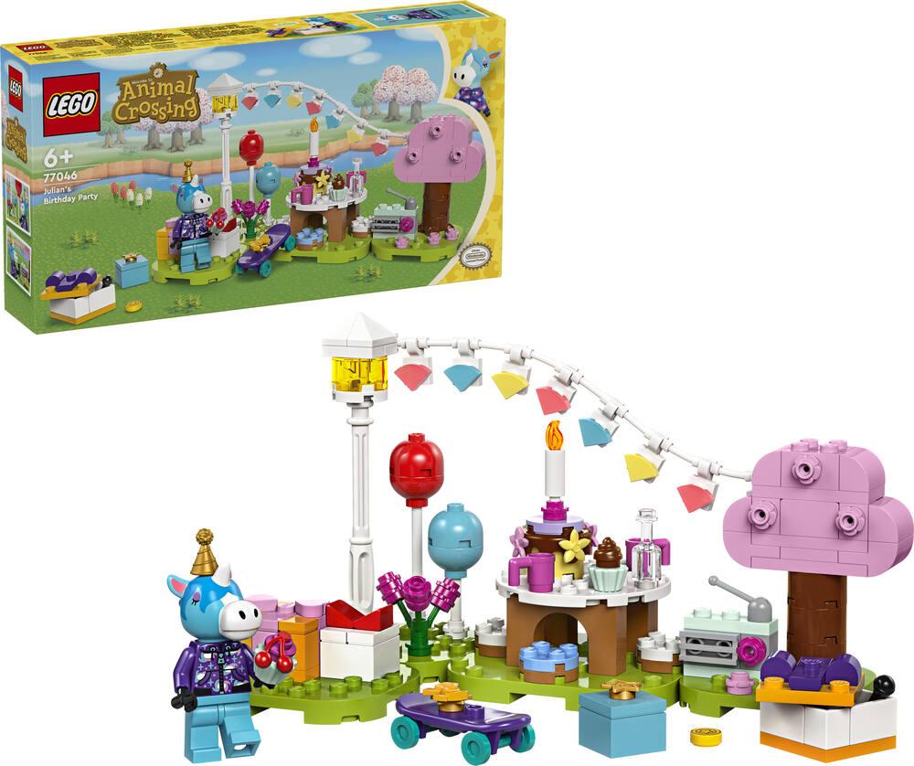 Lego®animal crossing 77046 gouter d'anniversaire de lico jeux