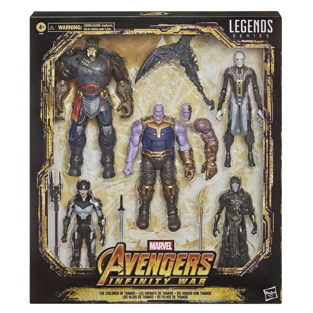 Marvel avengers figurine pack 5 les enfants de thanos