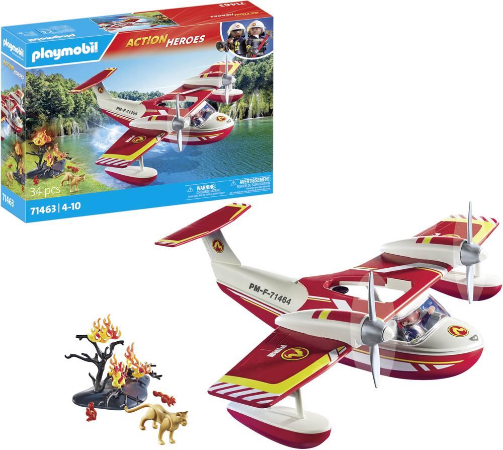 Hydravion avec pompier 71463 jeux de constructions maquettes joueclub