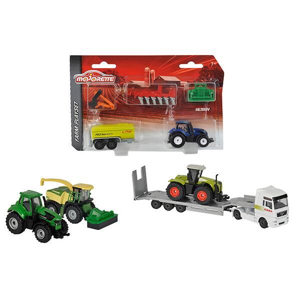 Majorette farm medium set vehicules garages joueclub