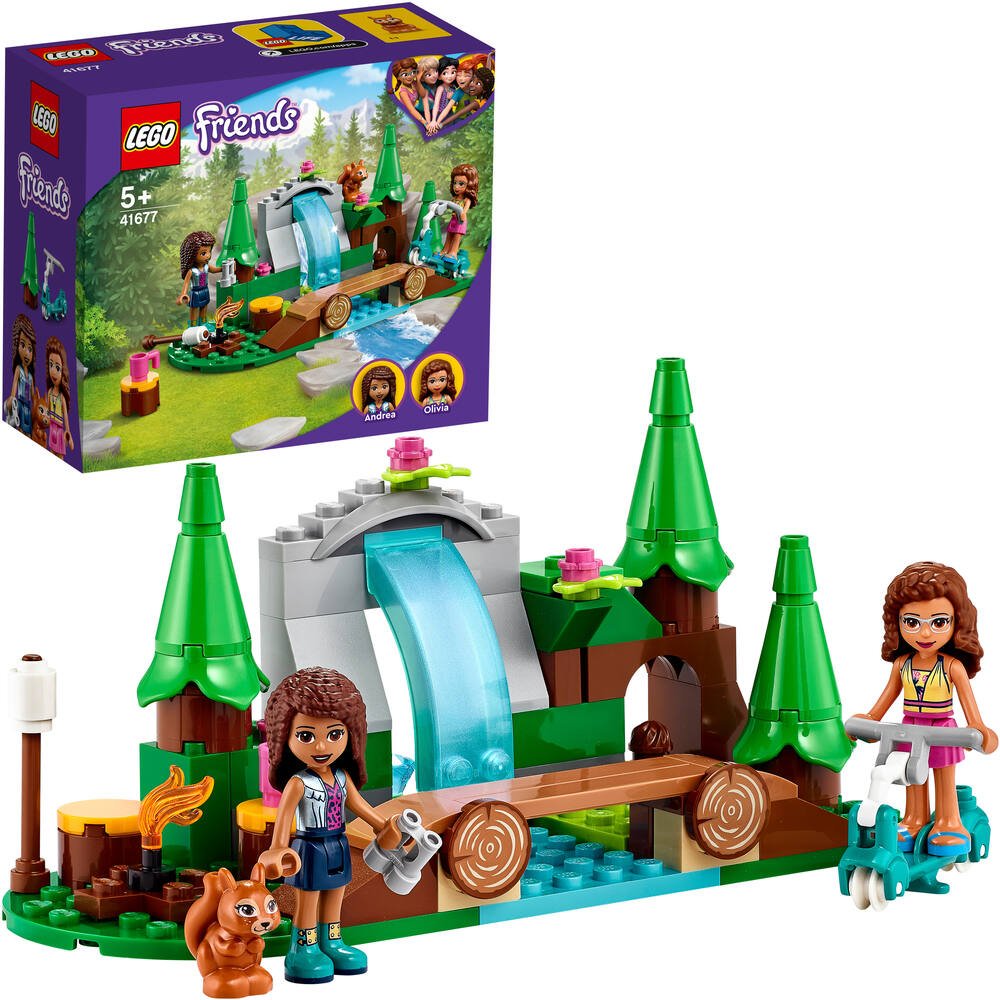 Lego®friends 41677 - la cascade dans la foret, jeux de constructions &  maquettes